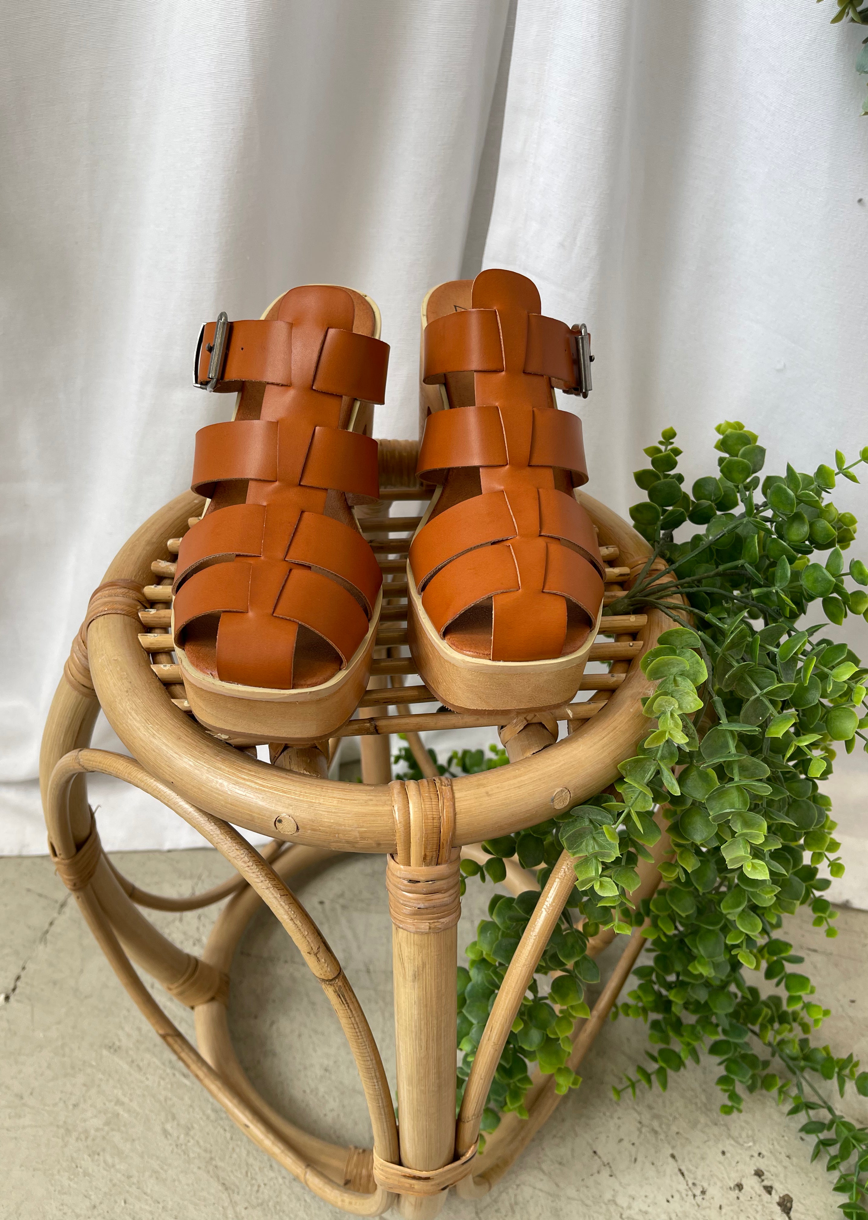 Beast Presley Sandal-Camel-Sandals-Beast-The Silo Boutique, Women's Fashion Boutique Located in Warren and Grand Forks North Dakota