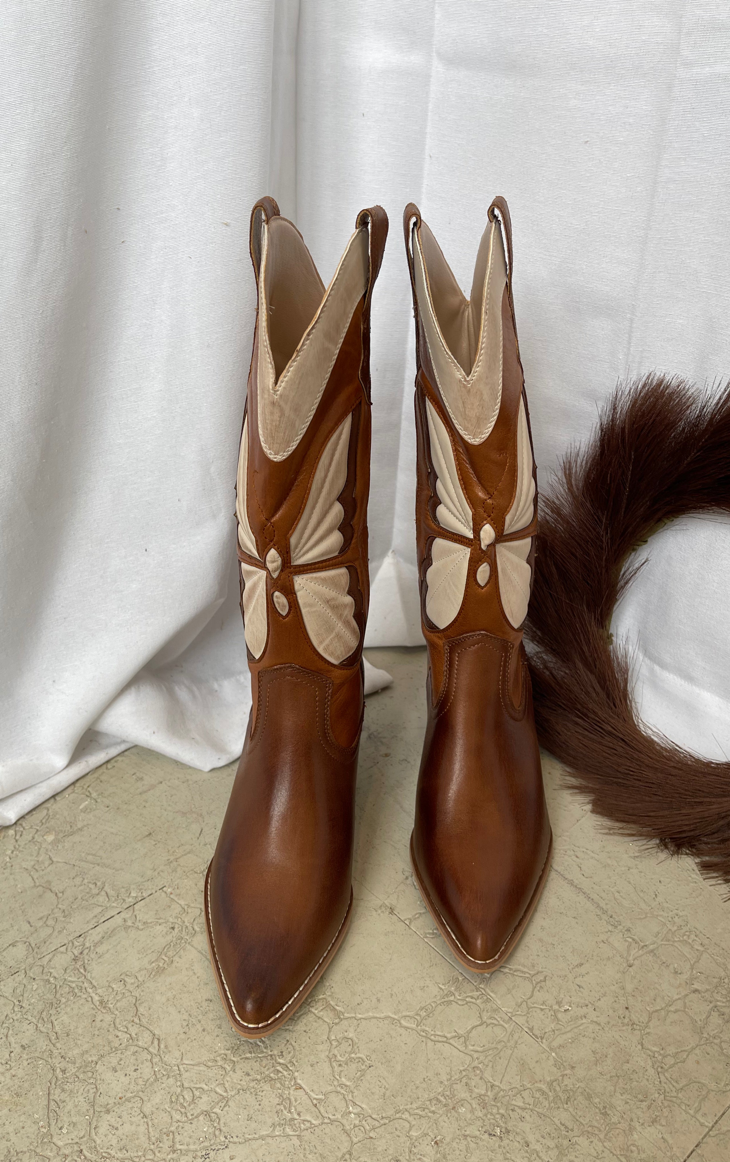 Oasis Society Fairy Camel Boot-Camel-Boots-oasis society-The Silo Boutique, Women's Fashion Boutique Located in Warren and Grand Forks North Dakota