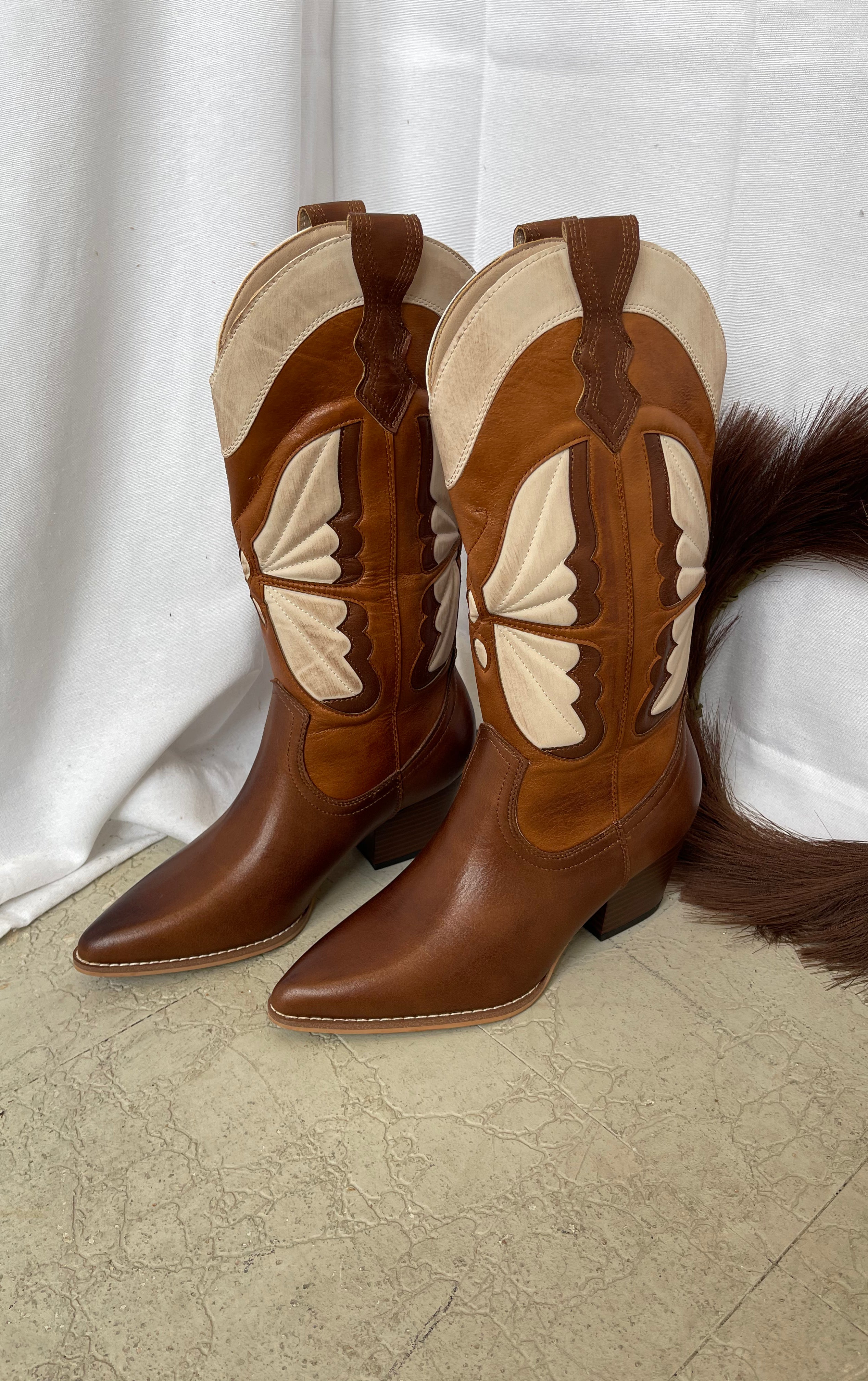Oasis Society Fairy Camel Boot-Camel-Boots-oasis society-The Silo Boutique, Women's Fashion Boutique Located in Warren and Grand Forks North Dakota