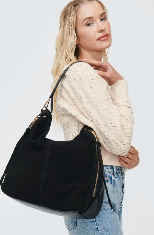 Emilia Hobo Purse-Purses-moda-The Silo Boutique, Women's Fashion Boutique Located in Warren and Grand Forks North Dakota