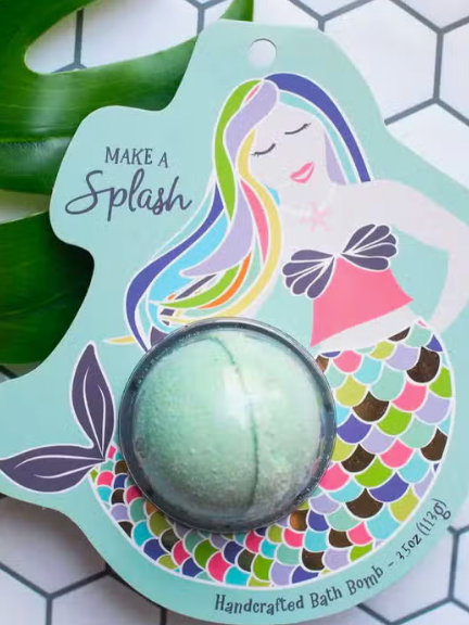 Mermaid Clamshell Bath Bomb-Bath Bombs-Cait + Co-The Silo Boutique, Women's Fashion Boutique Located in Warren and Grand Forks North Dakota