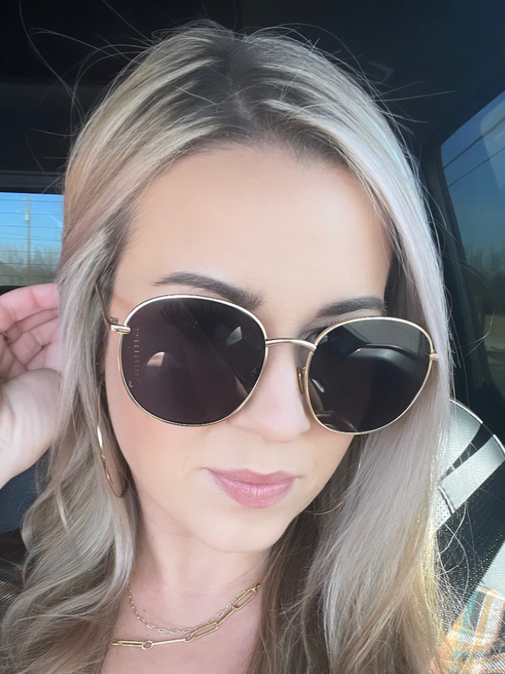 Dax Georgie Black Sunglasses-Sunglasses-dax-The Silo Boutique, Women's Fashion Boutique Located in Warren and Grand Forks North Dakota