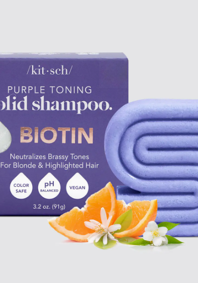 Kitsch Purple Toning Shampoo Bar-Hair Accessories-kitsch-The Silo Boutique, Women's Fashion Boutique Located in Warren and Grand Forks North Dakota