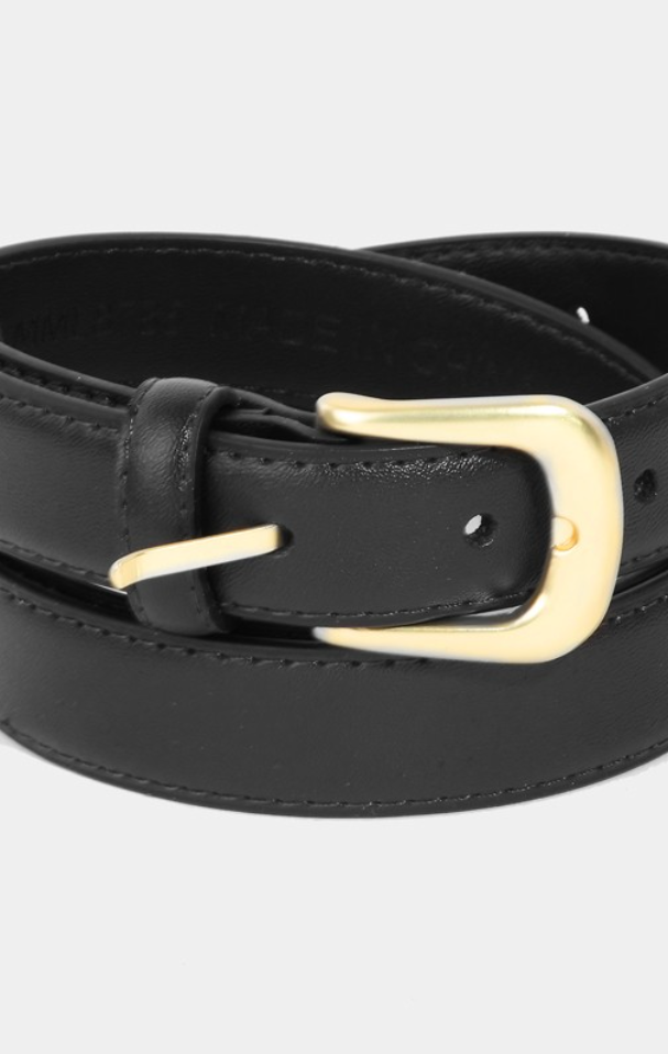 Timeless Belt-Black-Belts-Fame-The Silo Boutique, Women's Fashion Boutique Located in Warren and Grand Forks North Dakota
