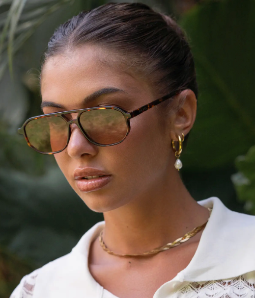 Freyrs Fenix Sunglasses-Brown-Sunglasses-freyers-The Silo Boutique, Women's Fashion Boutique Located in Warren and Grand Forks North Dakota