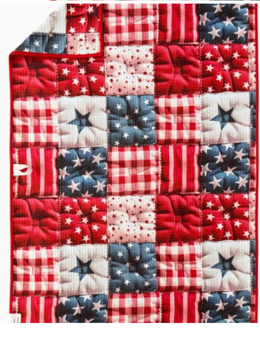 Crae Quilted Glory Hand Towel-Tea Towels-crae-The Silo Boutique, Women's Fashion Boutique Located in Warren and Grand Forks North Dakota