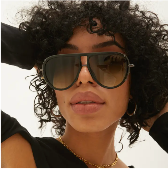 TopFoxx Ivy Olive Sunglasses-Sunglasses-topfoxx-The Silo Boutique, Women's Fashion Boutique Located in Warren and Grand Forks North Dakota