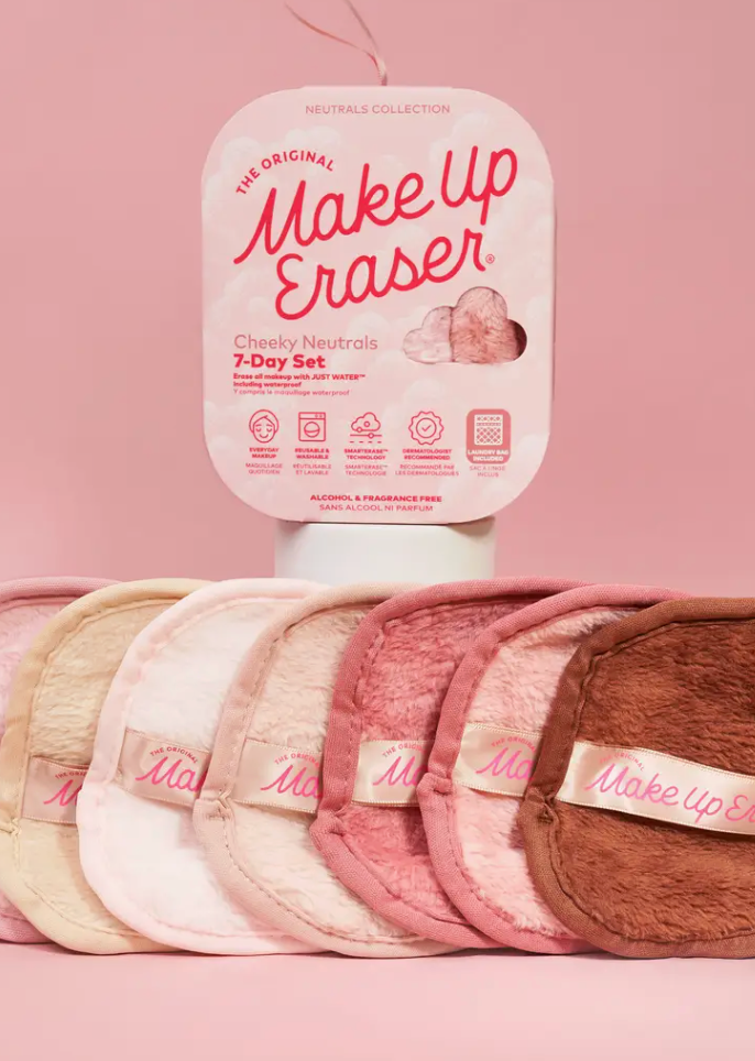 Sweet Cheeks 7-Day MakeUp Eraser Set-Cosmetics-Make Up Eraser-The Silo Boutique, Women's Fashion Boutique Located in Warren and Grand Forks North Dakota
