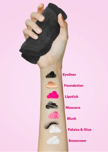 Chic Black Mini Pro MakeUp Eraser-Cosmetics-Make Up Eraser-The Silo Boutique, Women's Fashion Boutique Located in Warren and Grand Forks North Dakota