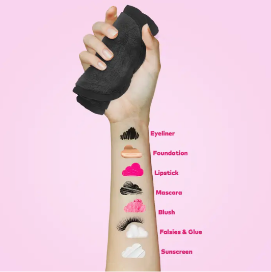 Chic Black Mini Pro MakeUp Eraser-Cosmetics-Make Up Eraser-The Silo Boutique, Women's Fashion Boutique Located in Warren and Grand Forks North Dakota