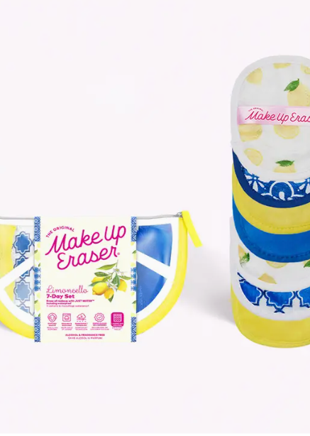 Limoncello 7-Day MakeUp Eraser Set-Cosmetics-Make Up Eraser-The Silo Boutique, Women's Fashion Boutique Located in Warren and Grand Forks North Dakota