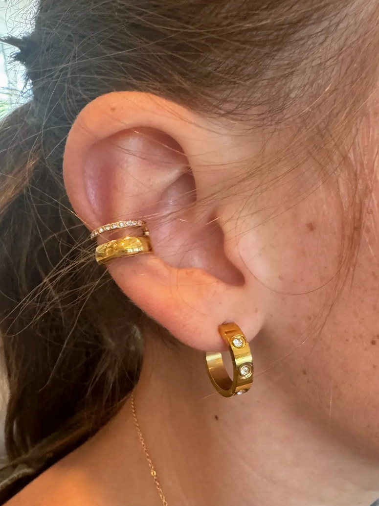 The Quinn Ear Cuff-Earrings-mood-The Silo Boutique, Women's Fashion Boutique Located in Warren and Grand Forks North Dakota