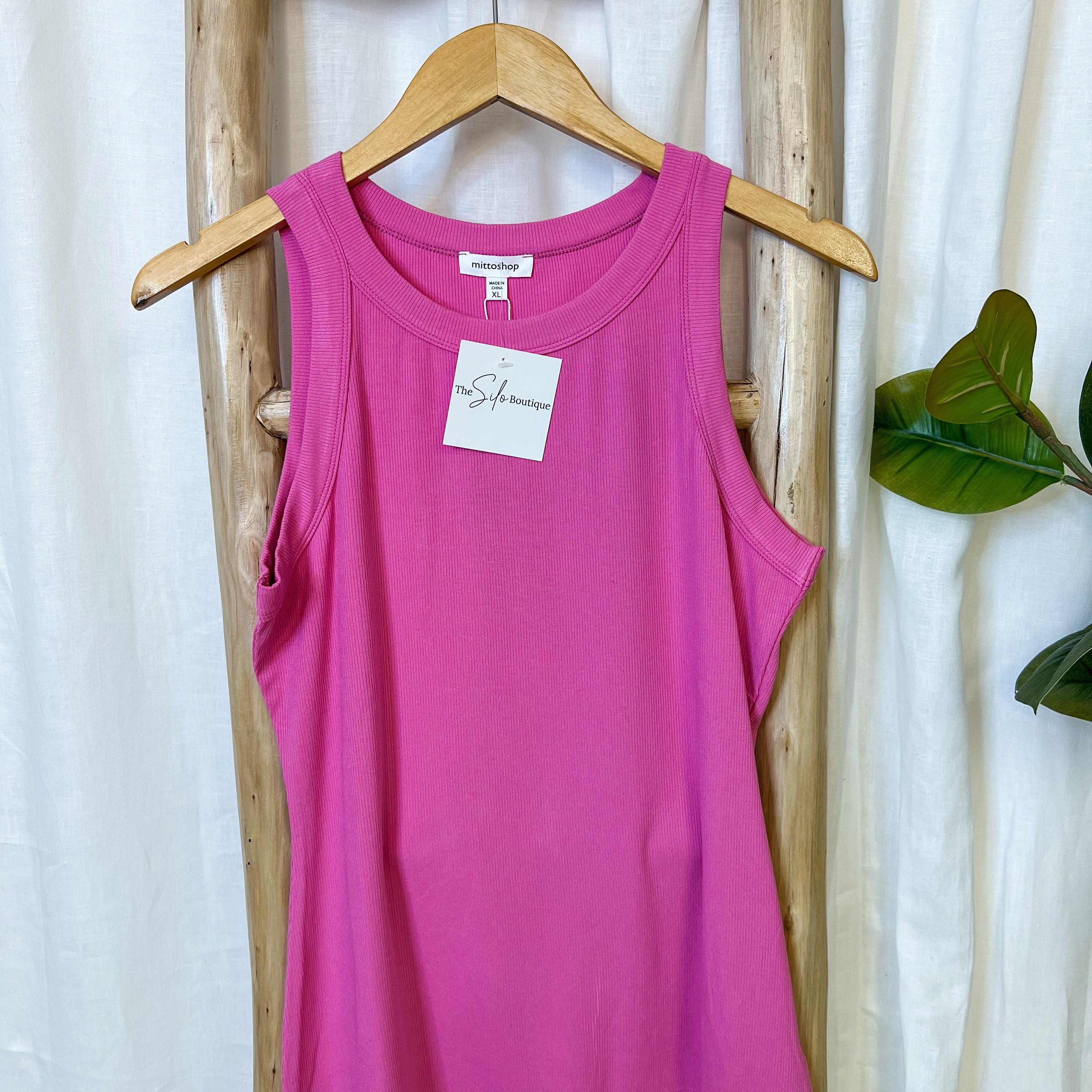 Everly Tank-Tank Tops-mittoshop-The Silo Boutique, Women's Fashion Boutique Located in Warren and Grand Forks North Dakota
