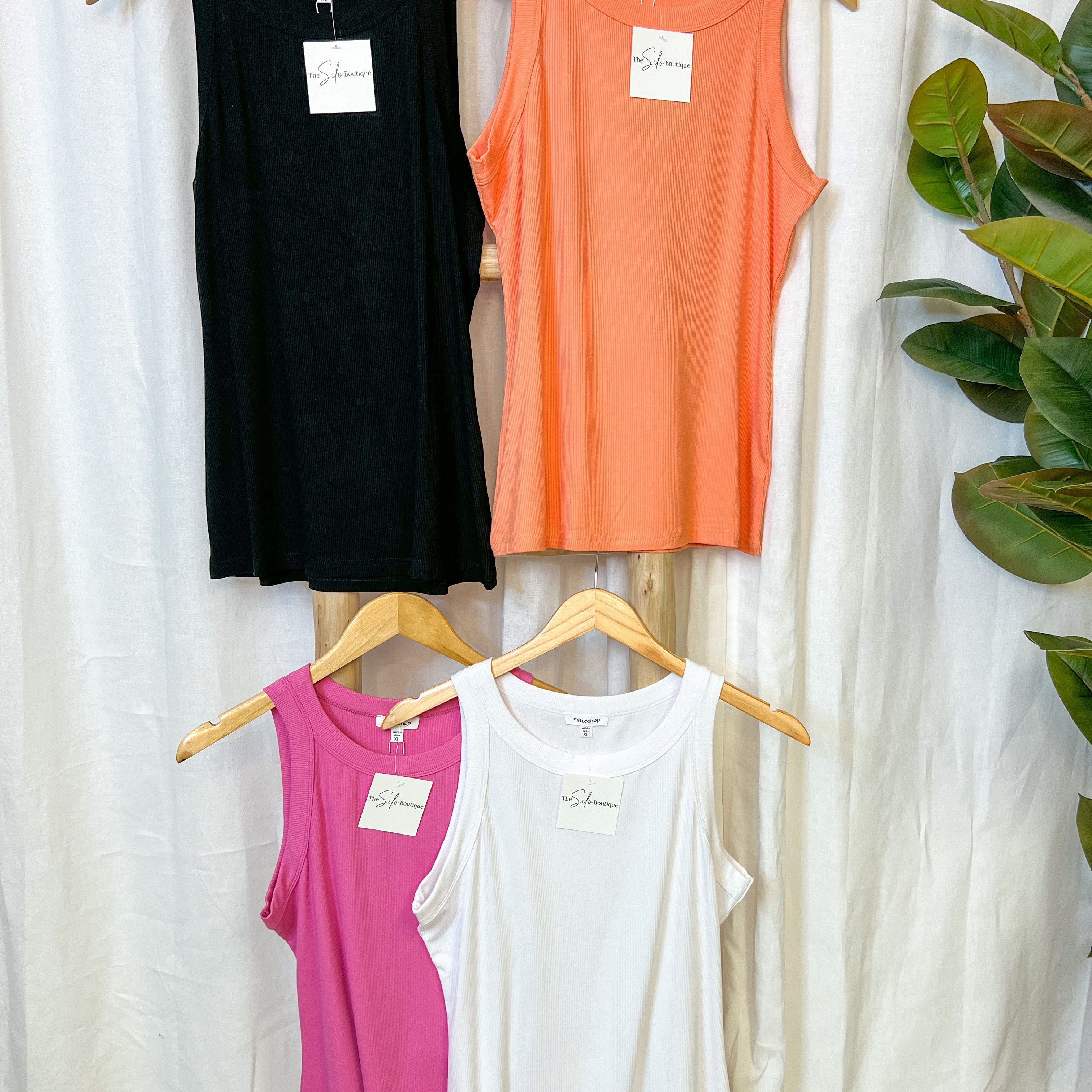 Everly Tank-Tank Tops-mittoshop-The Silo Boutique, Women's Fashion Boutique Located in Warren and Grand Forks North Dakota