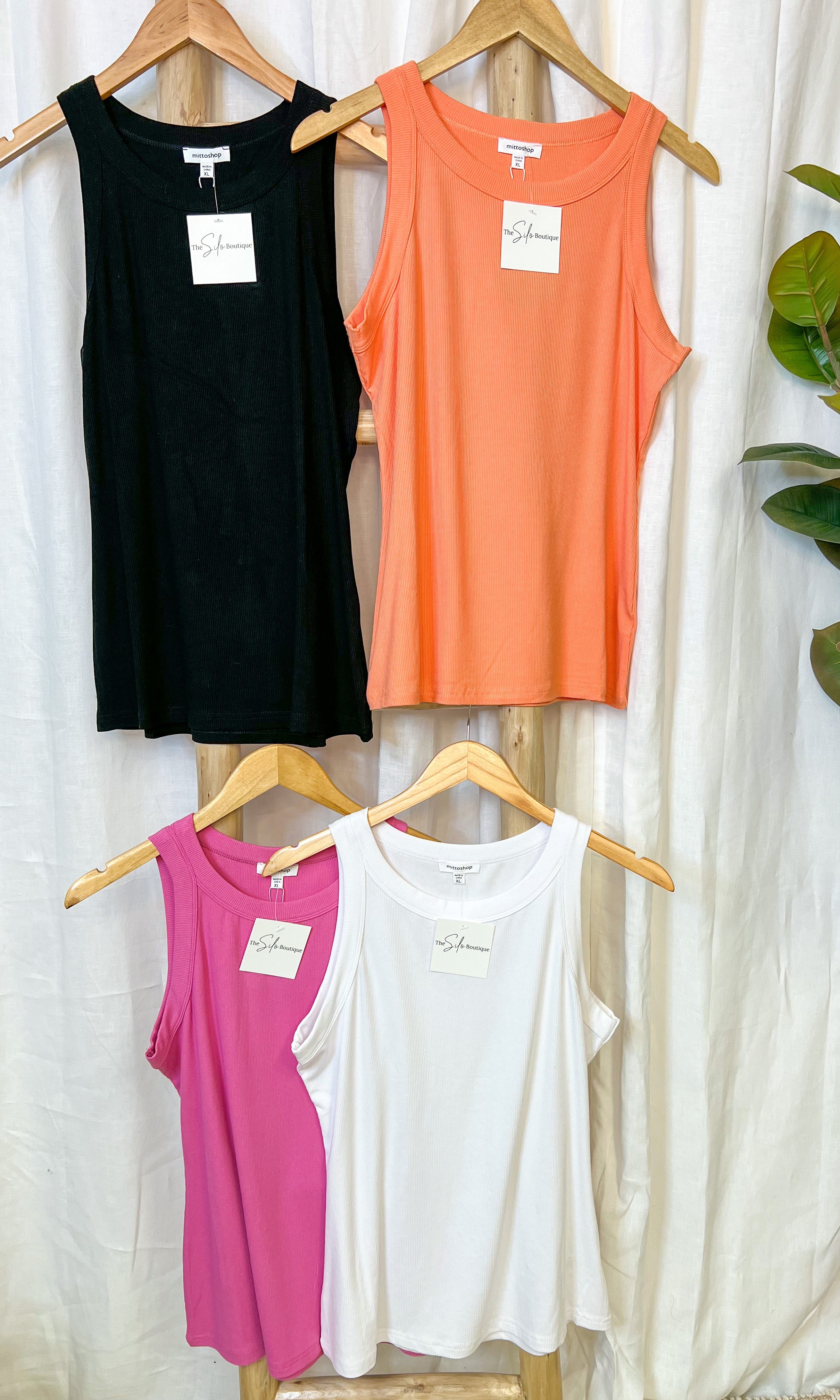 Everly Tank-Tank Tops-mittoshop-The Silo Boutique, Women's Fashion Boutique Located in Warren and Grand Forks North Dakota