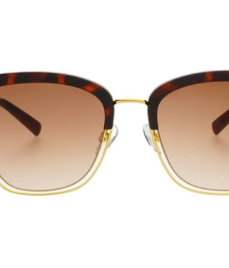 Freyrs Iris Matte Tortoise Sunglasses-Sunglasses-freyers-The Silo Boutique, Women's Fashion Boutique Located in Warren and Grand Forks North Dakota