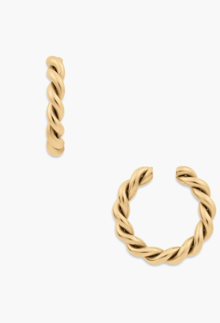 Ellie Vail Denisse Ear Cuff-Earrings-ellie vail-The Silo Boutique, Women's Fashion Boutique Located in Warren and Grand Forks North Dakota