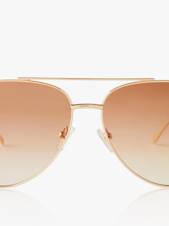 Dime Venice Gold Sunglasses-Sunglasses-dime-The Silo Boutique, Women's Fashion Boutique Located in Warren and Grand Forks North Dakota