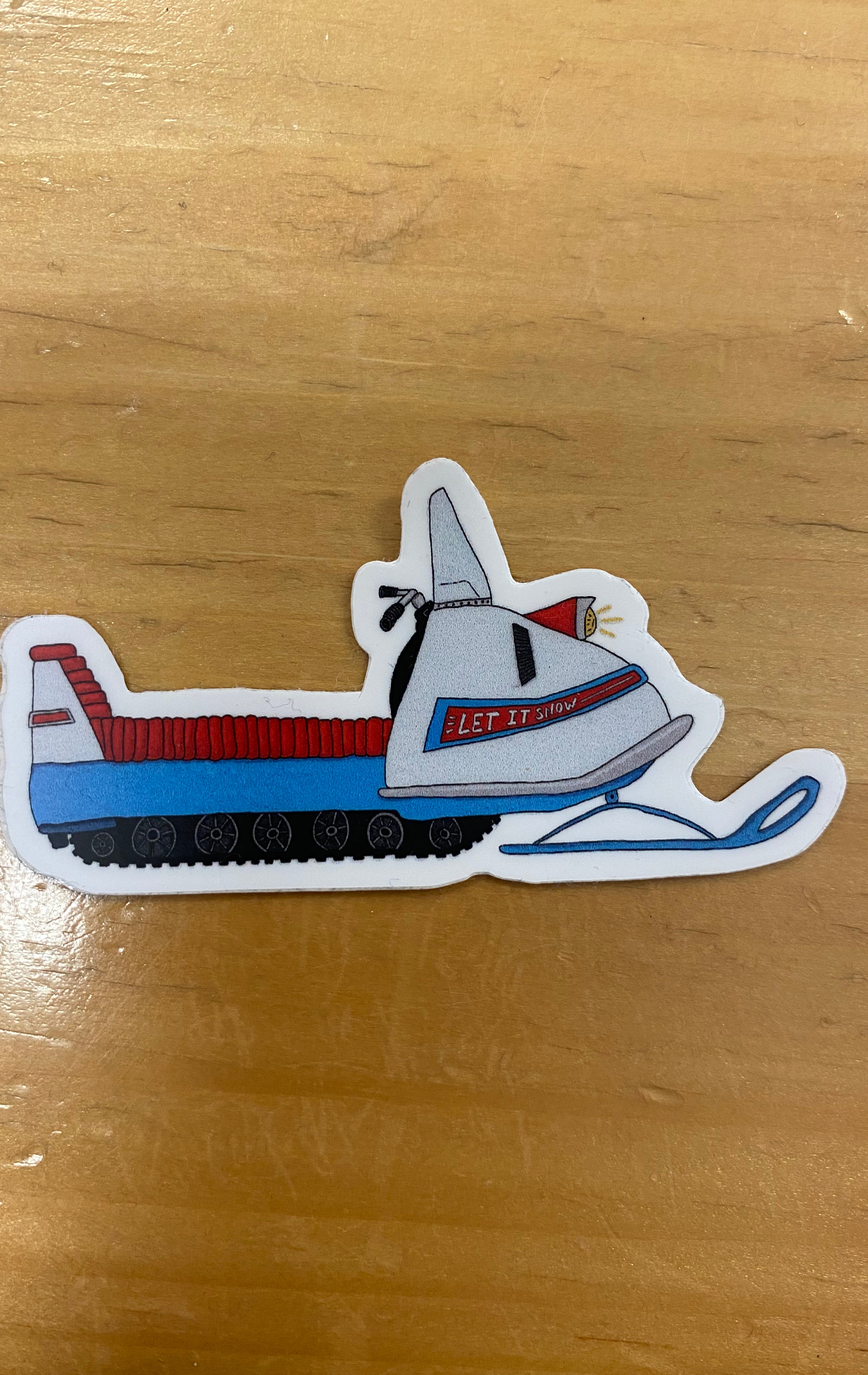 Snowmoblie Sticker-Stickers-nice enough-The Silo Boutique, Women's Fashion Boutique Located in Warren and Grand Forks North Dakota