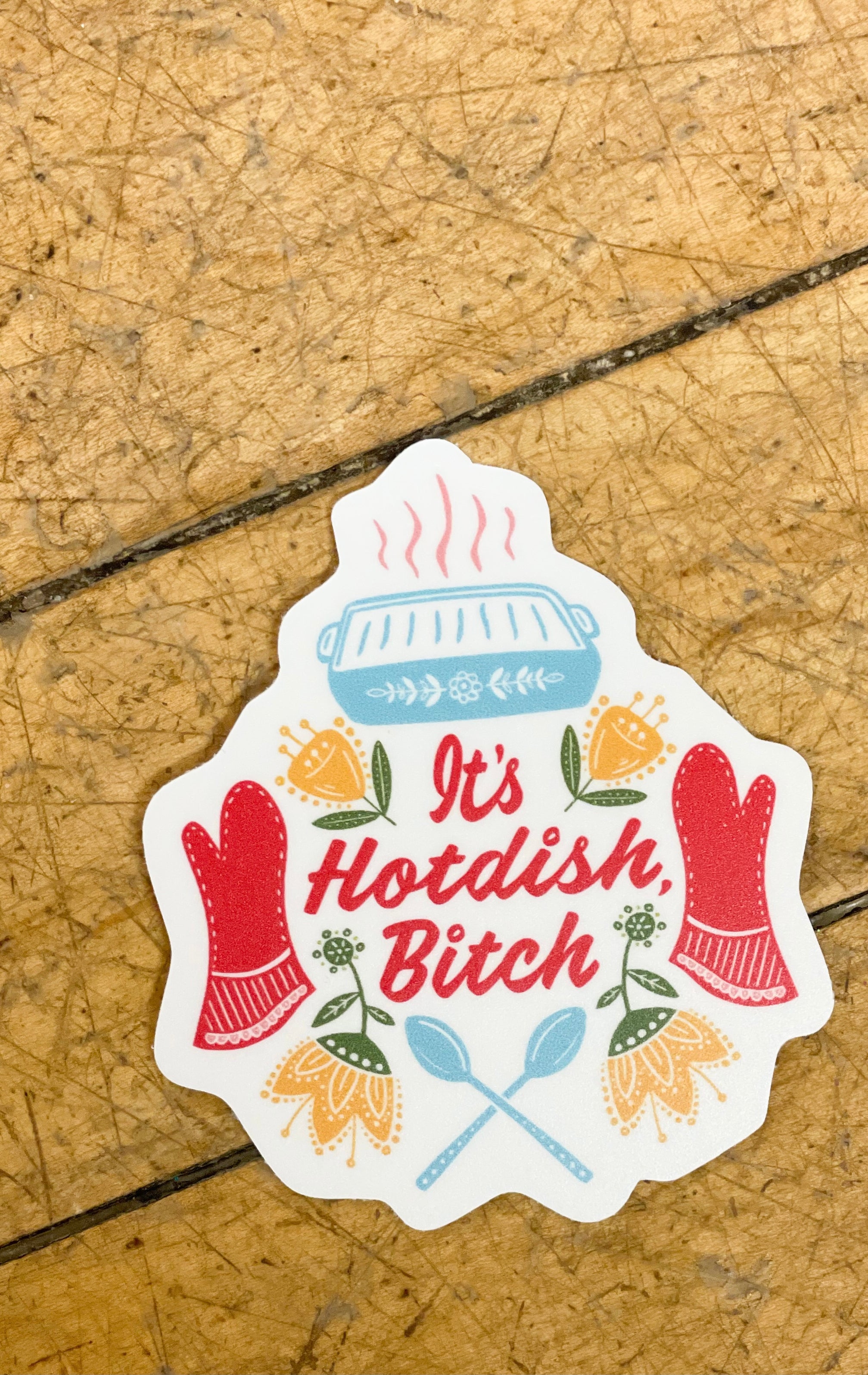 Hotdish Sticker-Stickers-nice enough-The Silo Boutique, Women's Fashion Boutique Located in Warren and Grand Forks North Dakota