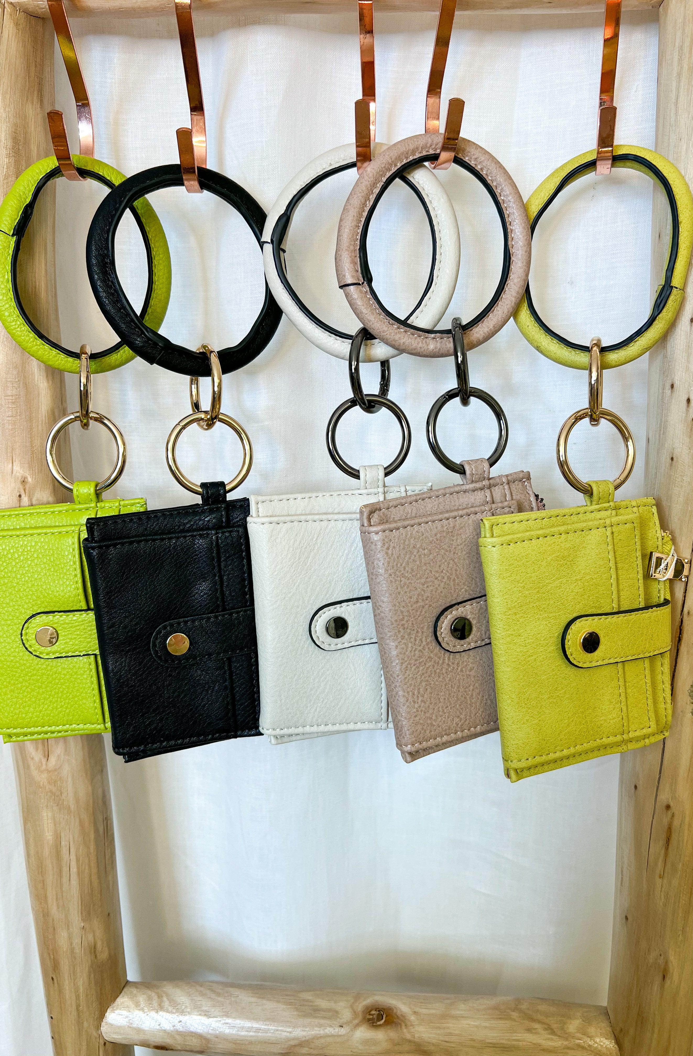 Sammie Mini Snap Wallet w/ Ring-Wallets-Jen and Co-The Silo Boutique, Women's Fashion Boutique Located in Warren and Grand Forks North Dakota