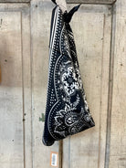 Paisley Bandana Satin Scarf-Final Sale-Scarves-leto-The Silo Boutique, Women's Fashion Boutique Located in Warren and Grand Forks North Dakota