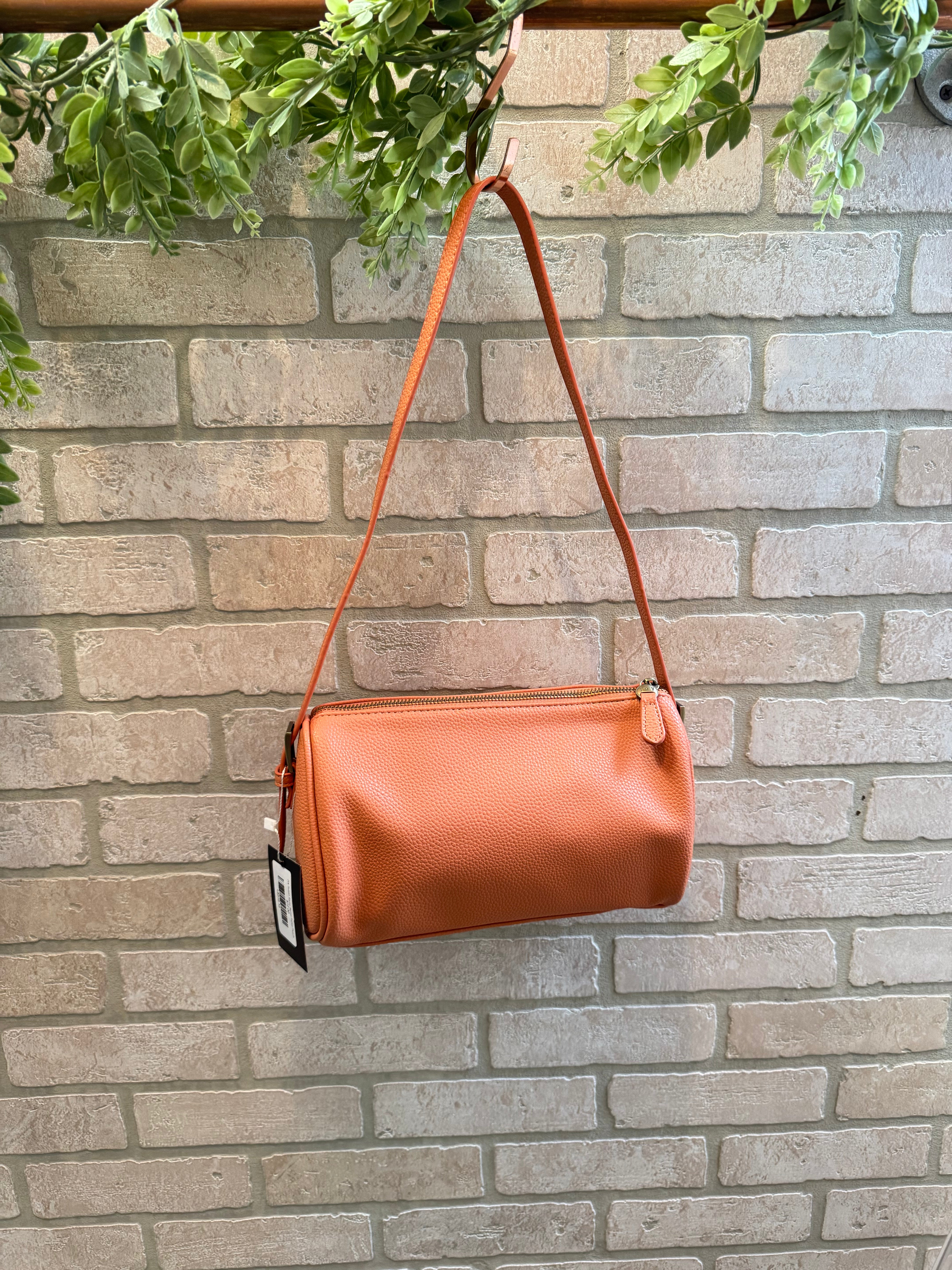Joy Susan Esme Barrel Purse-Peach-Purses-joy susan-The Silo Boutique, Women's Fashion Boutique Located in Warren and Grand Forks North Dakota