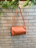 Joy Susan Esme Barrel Purse-Peach-Purses-joy susan-The Silo Boutique, Women's Fashion Boutique Located in Warren and Grand Forks North Dakota