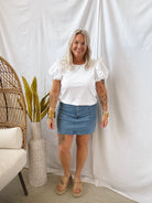 Vervet Fertile Cargo Skirt-Final Sale-Skirts-vervet-The Silo Boutique, Women's Fashion Boutique Located in Warren and Grand Forks North Dakota