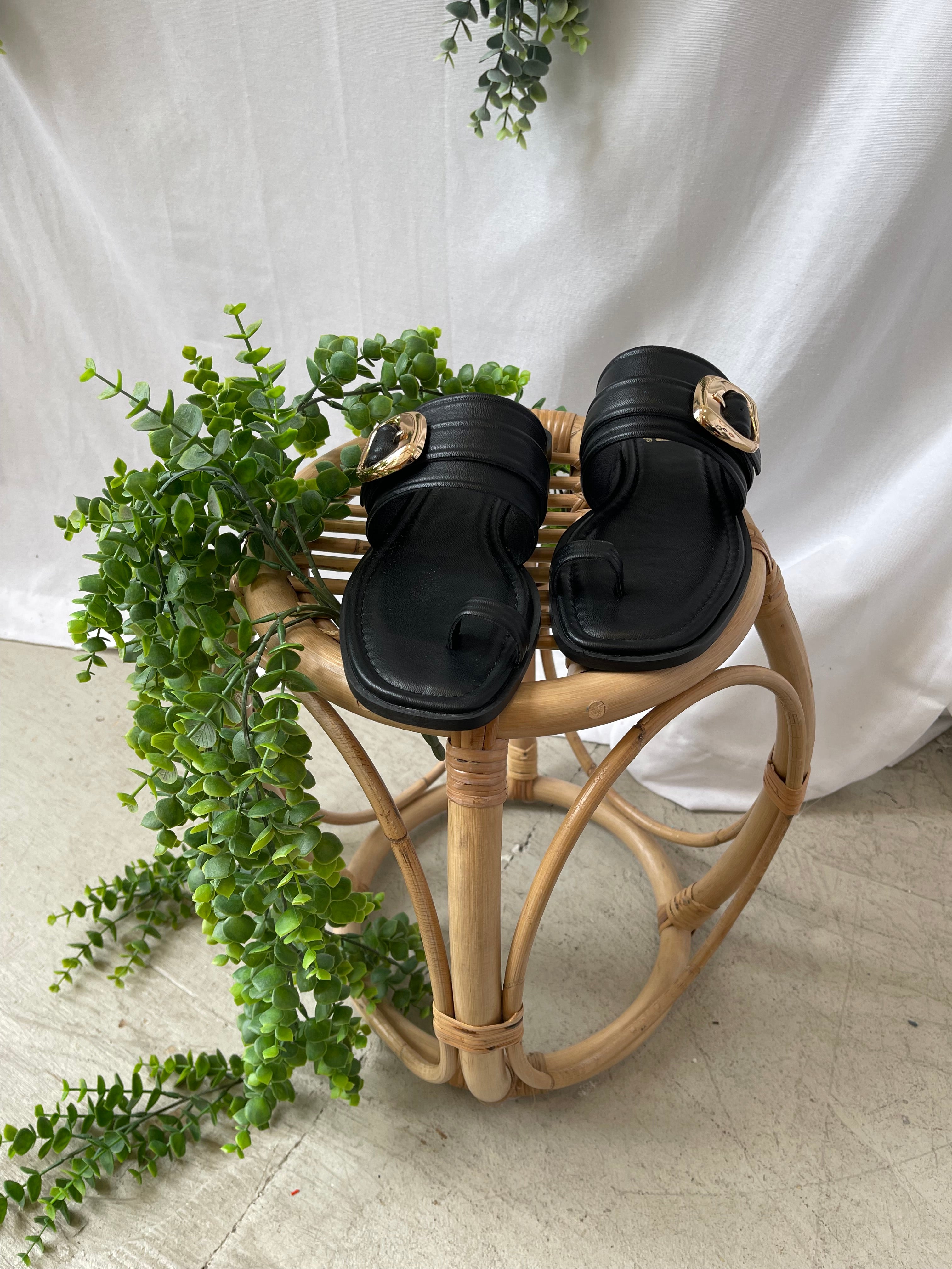 Corky's Yummy Sandal-Black-Sandals-corkys-The Silo Boutique, Women's Fashion Boutique Located in Warren and Grand Forks North Dakota
