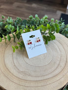 Cherry Stud Earrings-Earrings-Fame-The Silo Boutique, Women's Fashion Boutique Located in Warren and Grand Forks North Dakota