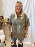 Freedom Statue of Liberty Graphic Tee-Graphic Tees-promesa-The Silo Boutique, Women's Fashion Boutique Located in Warren and Grand Forks North Dakota