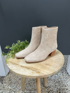 Corky's Sand Suede Such a Tease Boots-Boots-corkys-The Silo Boutique, Women's Fashion Boutique Located in Warren and Grand Forks North Dakota