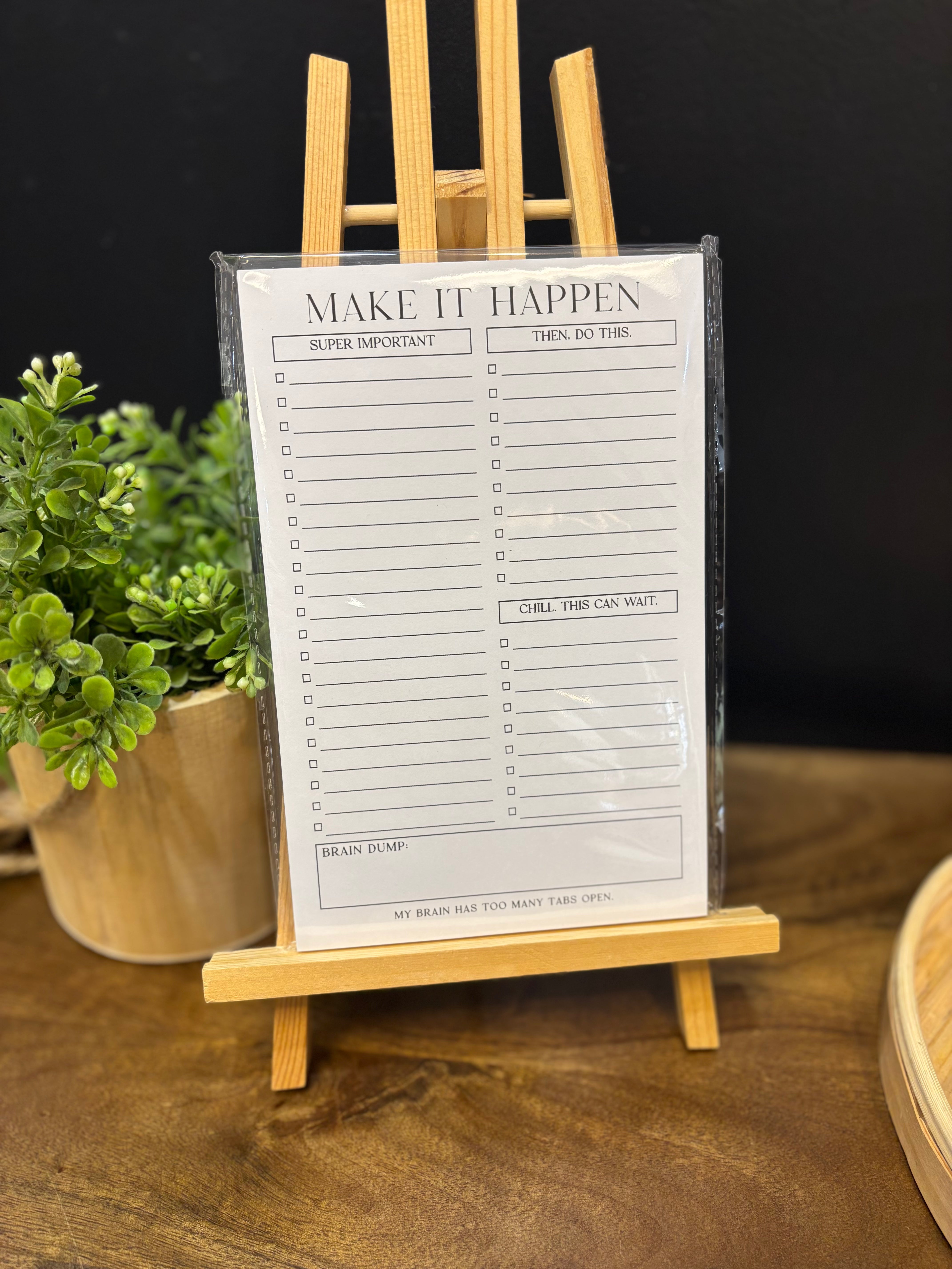 Make it Happen Notepad-note pads-faire-The Silo Boutique, Women's Fashion Boutique Located in Warren and Grand Forks North Dakota