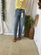 Risen Steph Straight Seamed Jeans-Jeans-risen-The Silo Boutique, Women's Fashion Boutique Located in Warren and Grand Forks North Dakota