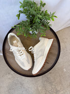 Steve Madden Campo Natural Raffia Sneaker-Final Sale-Sneakers-steve madden-The Silo Boutique, Women's Fashion Boutique Located in Warren and Grand Forks North Dakota