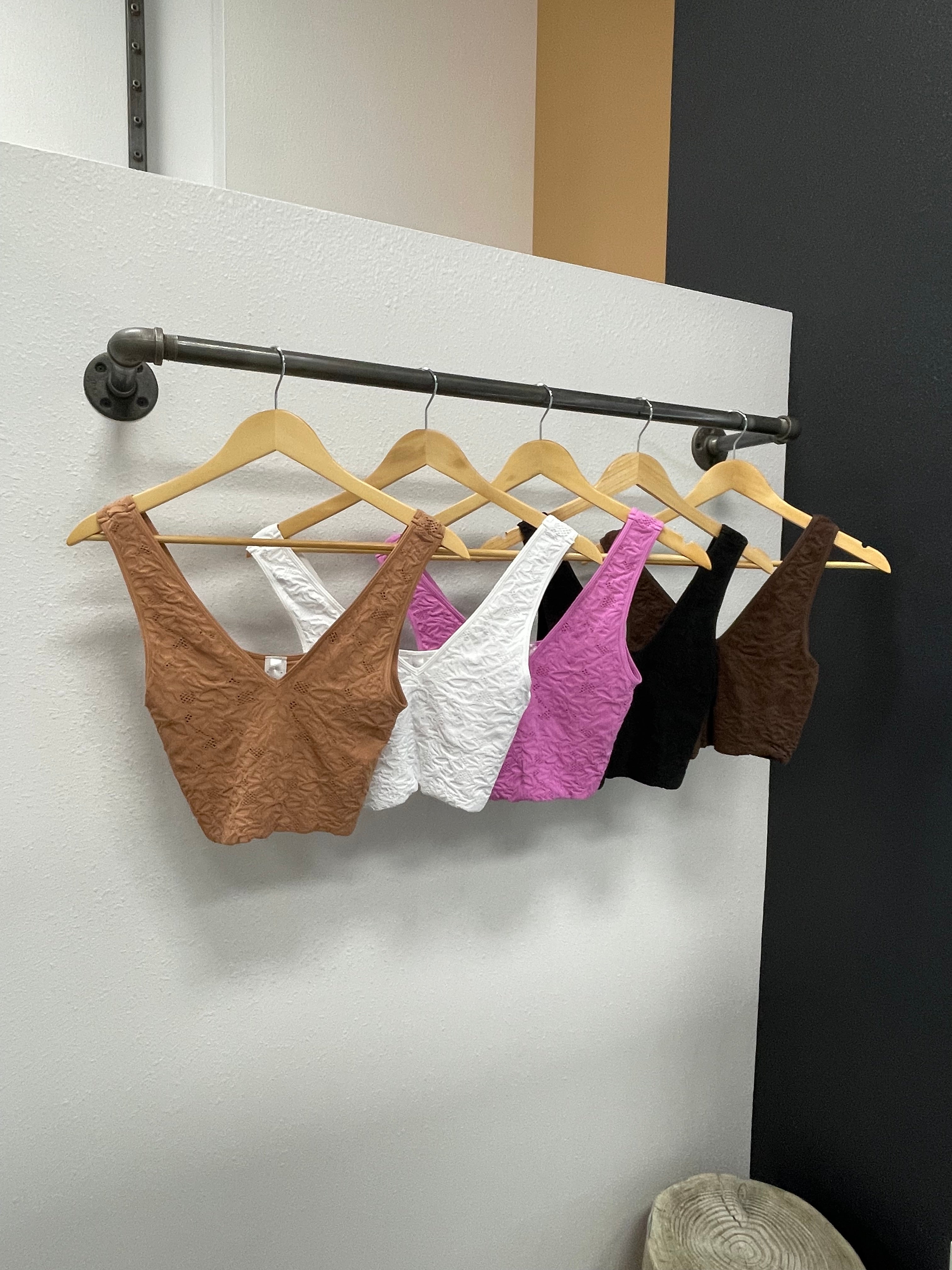NikiBiki Lace V Neck Tank Top-Tank Tops-nikibiki-The Silo Boutique, Women's Fashion Boutique Located in Warren and Grand Forks North Dakota