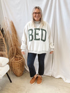 Gym & Bed Sweatshirt-Sweatshirts-bucketlist-The Silo Boutique, Women's Fashion Boutique Located in Warren and Grand Forks North Dakota