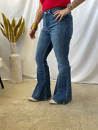 KanCan Super Flare Jeans-Final Sale-Final Sale-Jeans-Kancan-The Silo Boutique, Women's Fashion Boutique Located in Warren and Grand Forks North Dakota