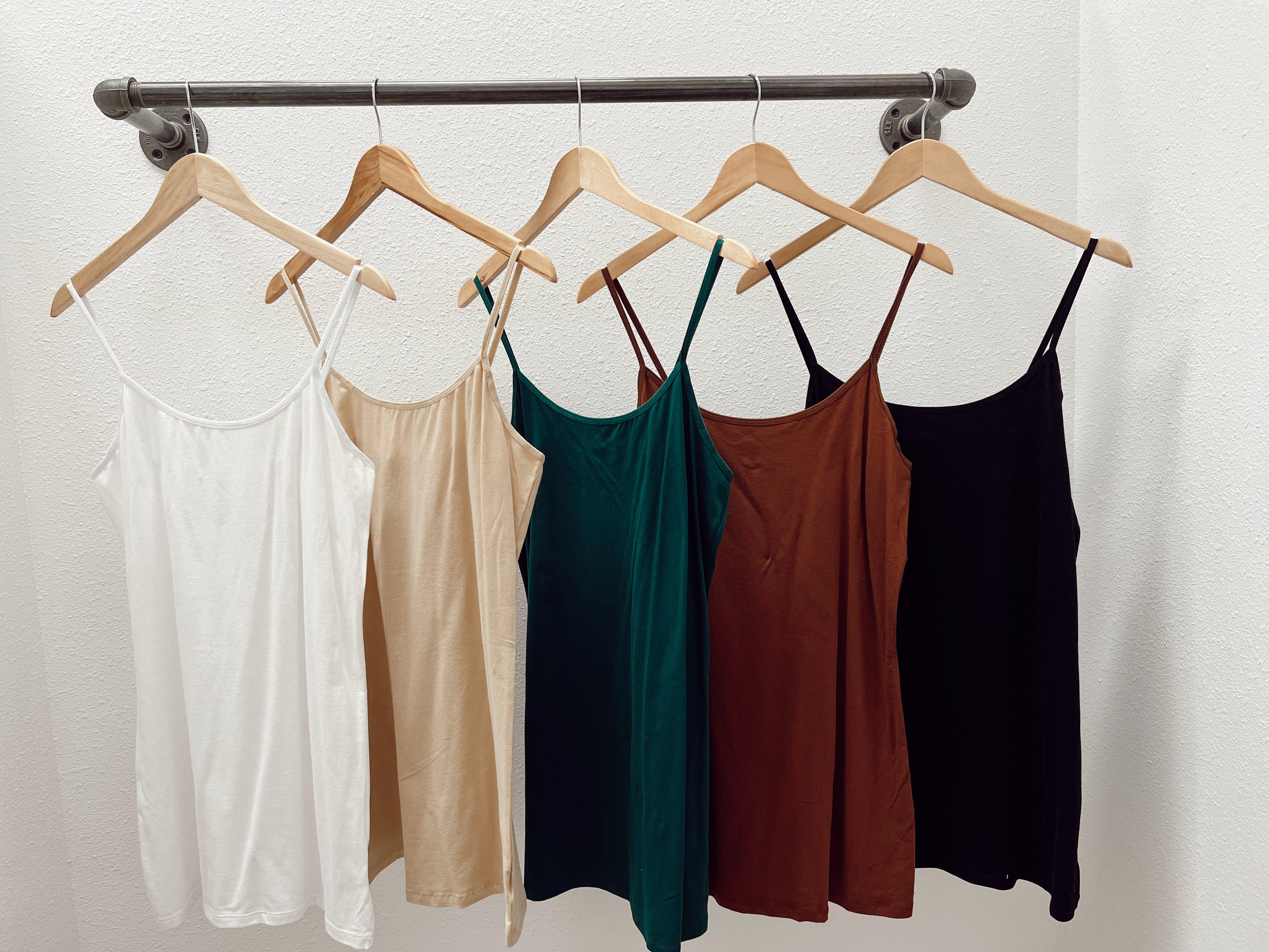 Plus Basic Cami-Final Sale-Cami-active basics-The Silo Boutique, Women's Fashion Boutique Located in Warren and Grand Forks North Dakota