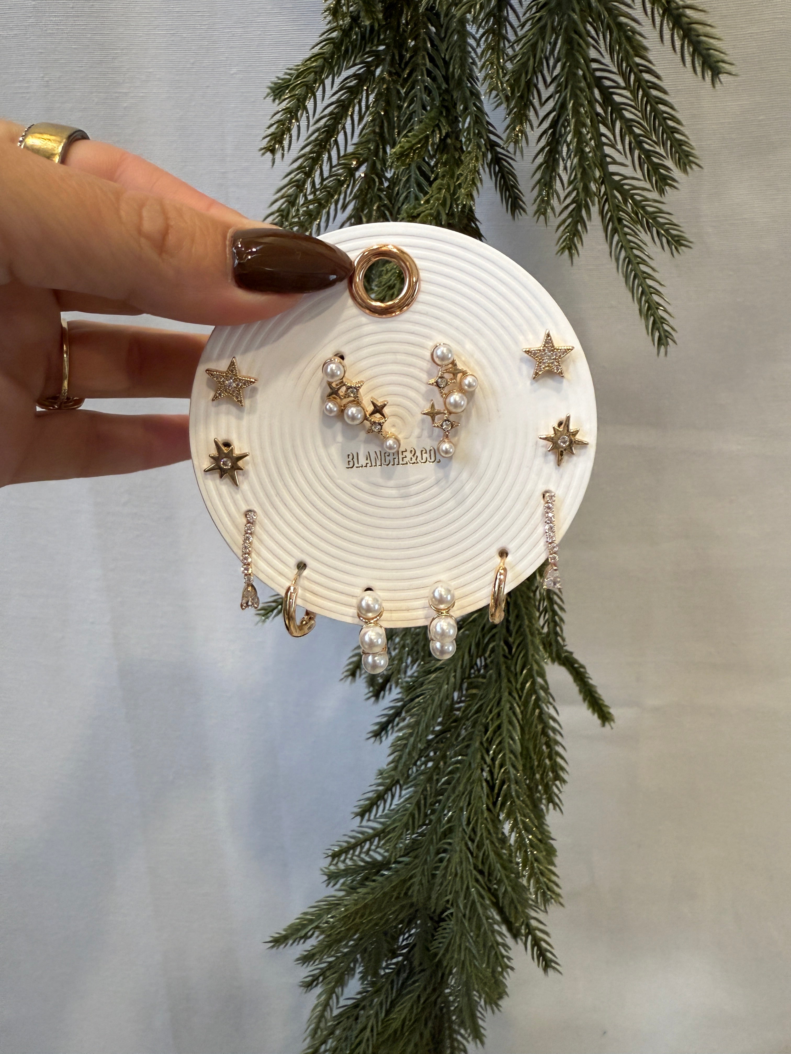 Set of Six Earrings-Earrings-Sensibling Corp.-The Silo Boutique, Women's Fashion Boutique Located in Warren and Grand Forks North Dakota