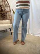 LTJ Paola Scissor Hem Light Wash Jeans-Final Sale-Jeans-Letters to Juliet-The Silo Boutique, Women's Fashion Boutique Located in Warren and Grand Forks North Dakota
