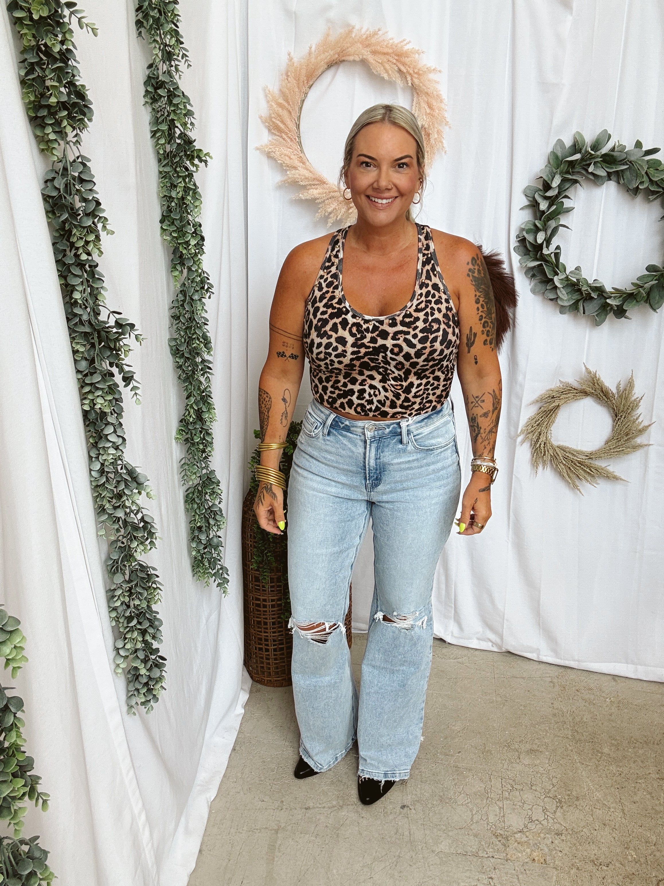 Pebbie Forevee Brami-Leopard-Bralettes-pebble-The Silo Boutique, Women's Fashion Boutique Located in Warren and Grand Forks North Dakota