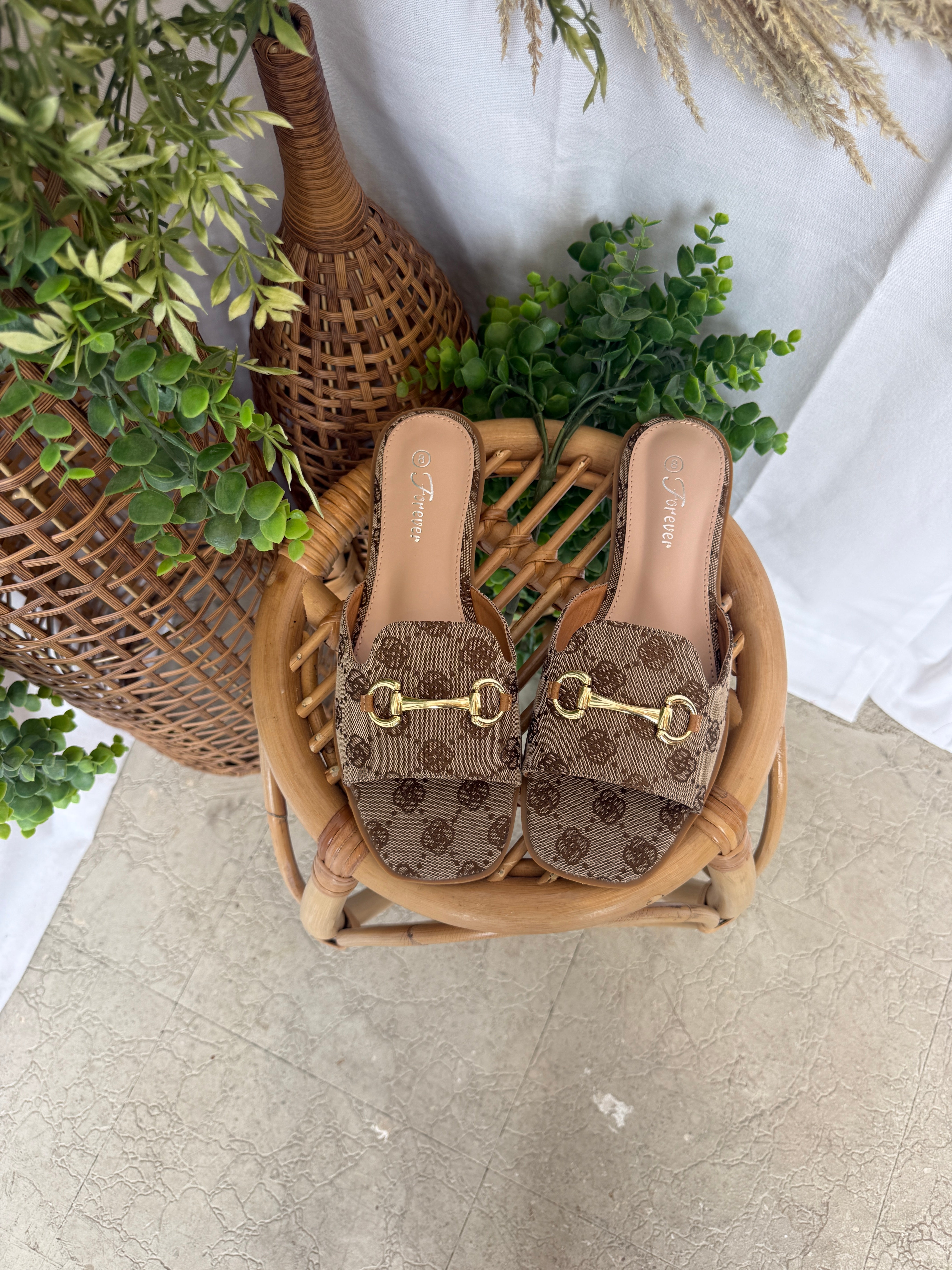 Forever Deal Printed Sandal-Sandals-soda-The Silo Boutique, Women's Fashion Boutique Located in Warren and Grand Forks North Dakota
