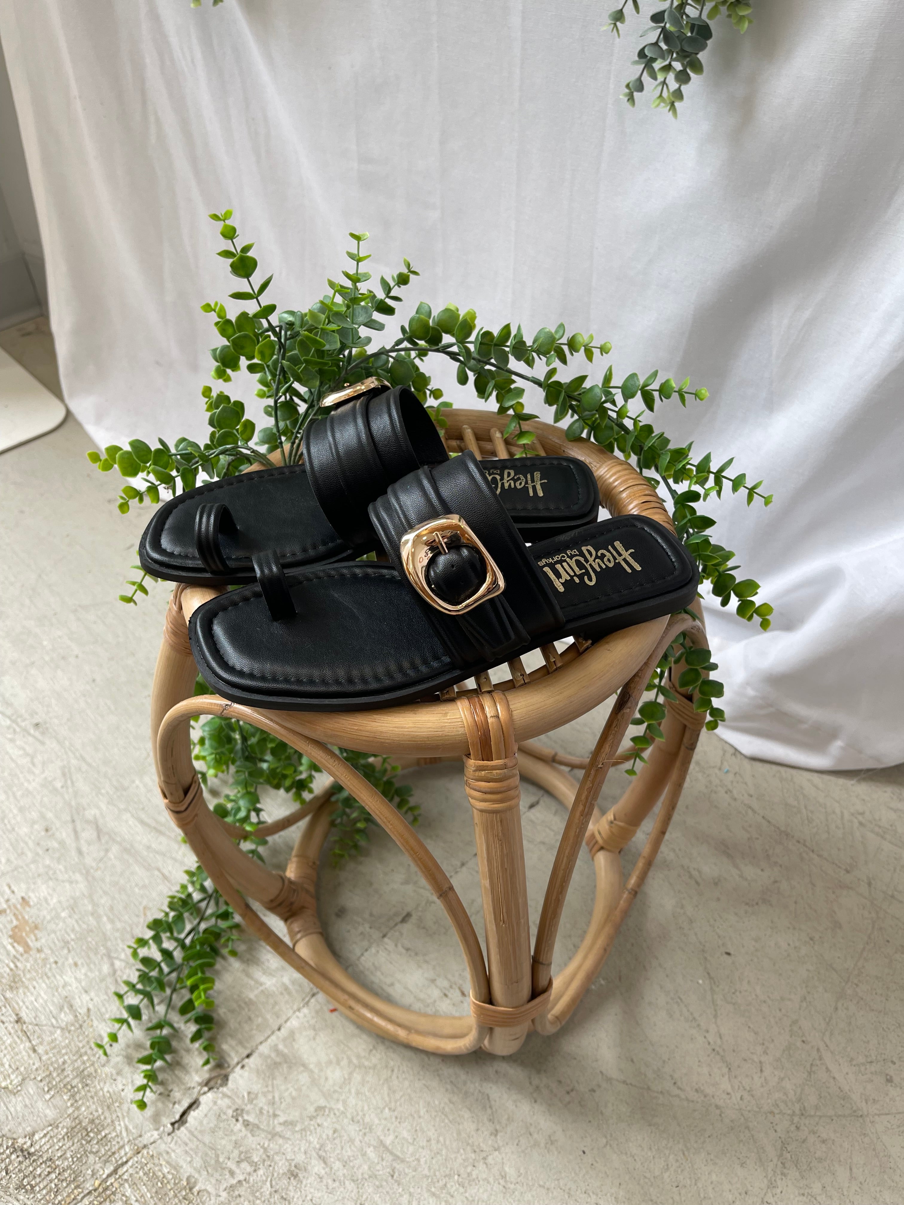 Corky's Yummy Sandal-Black-Sandals-corkys-The Silo Boutique, Women's Fashion Boutique Located in Warren and Grand Forks North Dakota