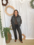 Elan Quilted Vest-Black-Coats & Jackets-elan-The Silo Boutique, Women's Fashion Boutique Located in Warren and Grand Forks North Dakota