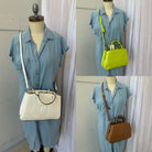 Mimi Embossed Crossbody Purse +Wallet-Final Sale-Crossbody Purses-princess purse-The Silo Boutique, Women's Fashion Boutique Located in Warren and Grand Forks North Dakota