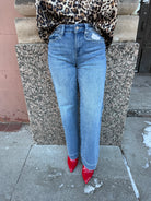 Flying Monkey Permissible Trouser Jeans-Final Sale-Jeans-flying monkey-The Silo Boutique, Women's Fashion Boutique Located in Warren and Grand Forks North Dakota