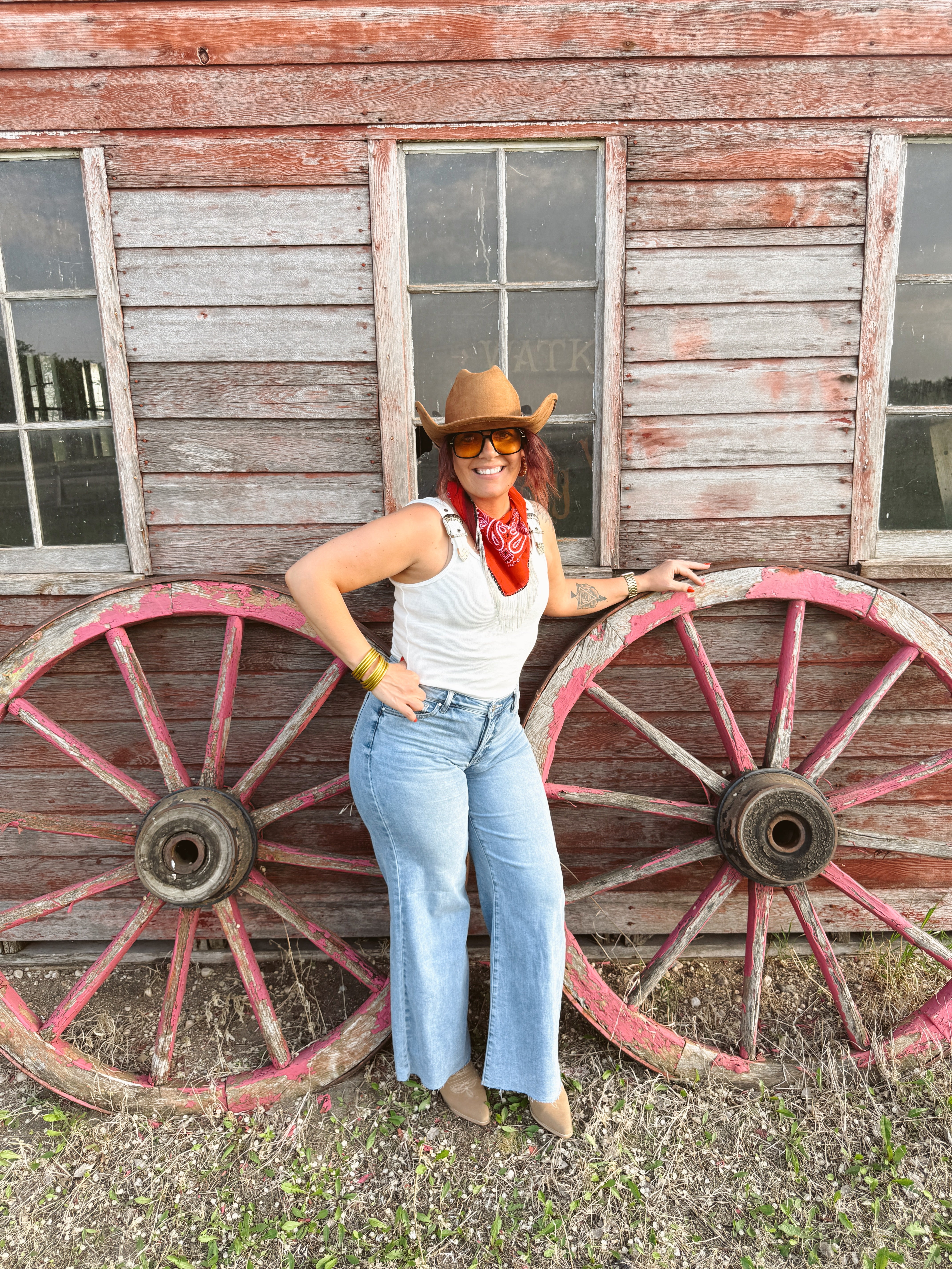 Ribbed Buckle Tank Top Bodysuit-White-Final Sale-Tank Tops-blue B-The Silo Boutique, Women's Fashion Boutique Located in Warren and Grand Forks North Dakota