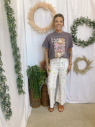 Annie Pastel Polka Dot Pants-Shorts-anniewear-The Silo Boutique, Women's Fashion Boutique Located in Warren and Grand Forks North Dakota